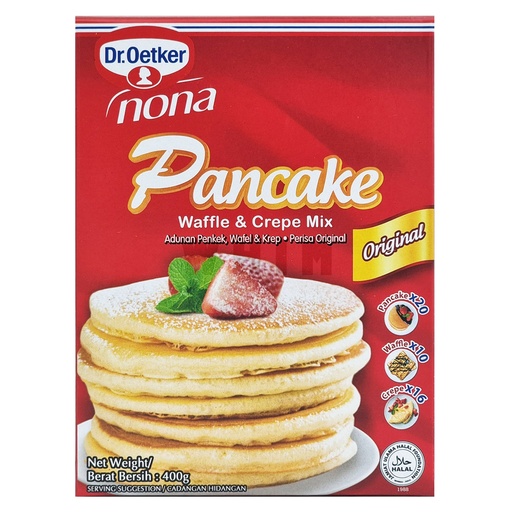 DR. OETKER PANCAKE, WAFFLE & CREPE MIX ORIGINAL 400G