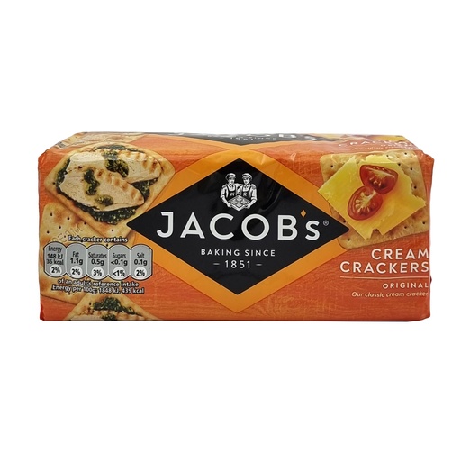 JACOBS CREAM CRACKERS 200G