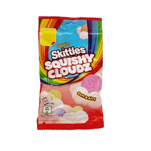 SKITTLES SQUISHY CLOUDZ FRUITS TREAT BAG 70G