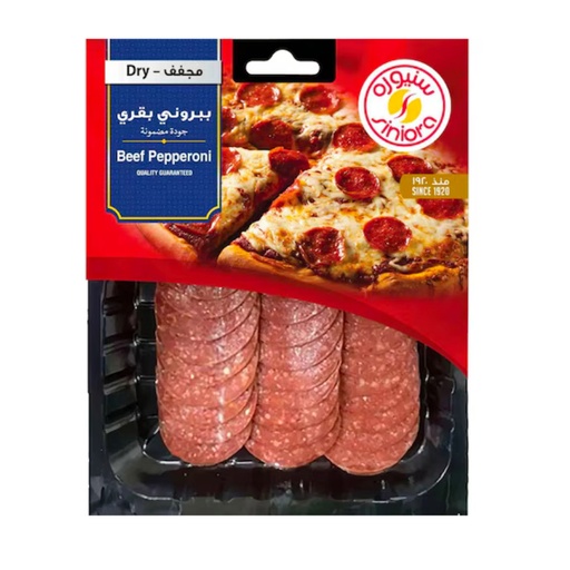 SINIORA DRIED BEEF PEPPERONI SLICES 200G