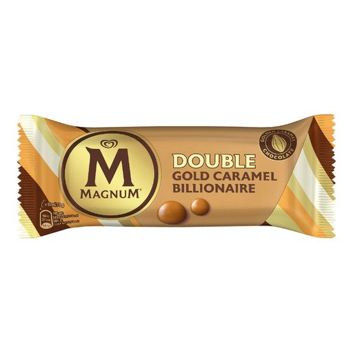 WALLS MAGNUM DOUBLE GOLD CARAMEL BILLIONAIRE 85ML