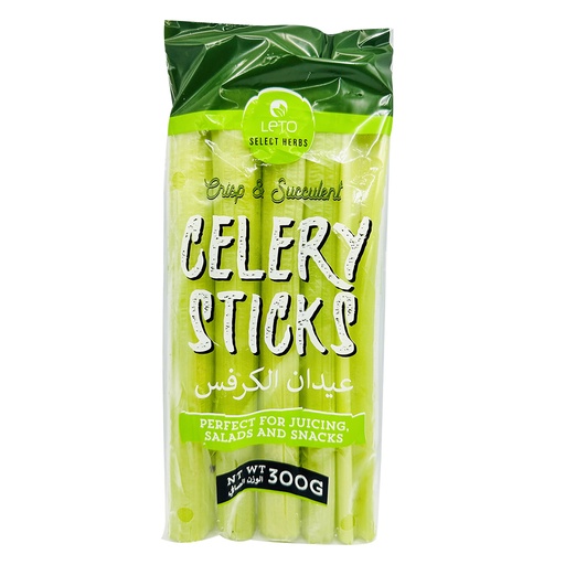 LETO CELERY STICKS 300G