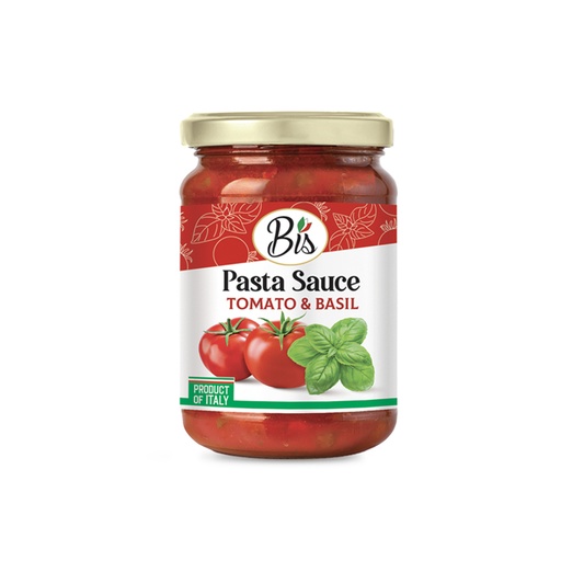 BIS PASTA SAUCE TOMATO & BASIL 350G