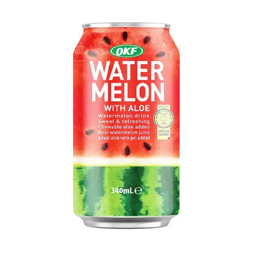 OKF WATERMELON WITH ALOE (CAN) 340ML