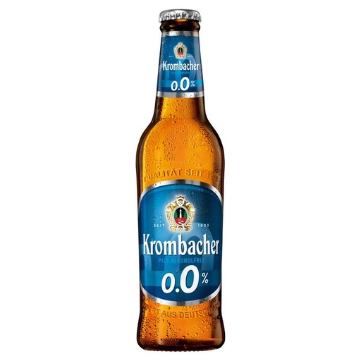 KROMBACHER NON ALCOHOLIC BEER PILS BTL 330ML