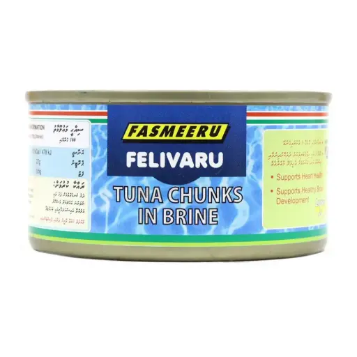 FASMEERU TUNA CHUNKS IN BRINE 180G