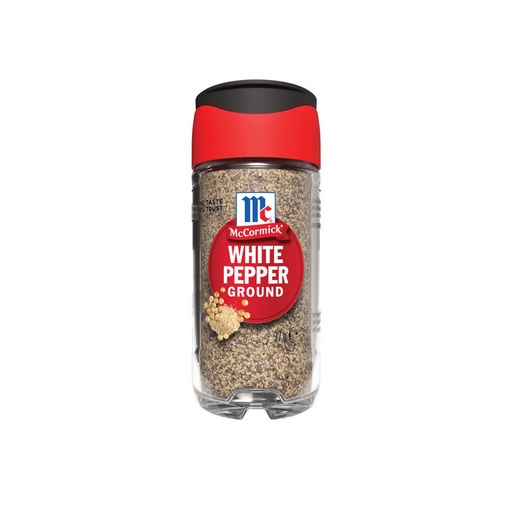 MCCORMICK WHITE PEPPER GROUND 37G