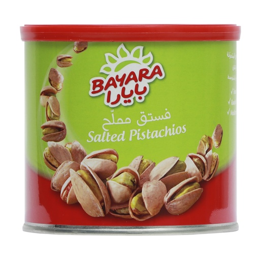 BAYARA SALTED PISTACHIOS CAN 200G