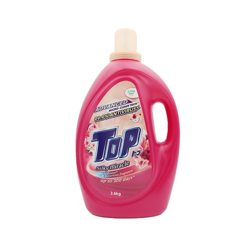 TOP LIQUID DETERGENT SILKY MIRACLE 3.6KG