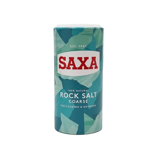 SAXA 100% NATURAL ROCK SALT COARSE 350G