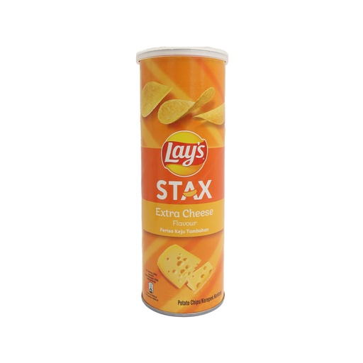 LAYS STAX EXTRA CHEESE 105G