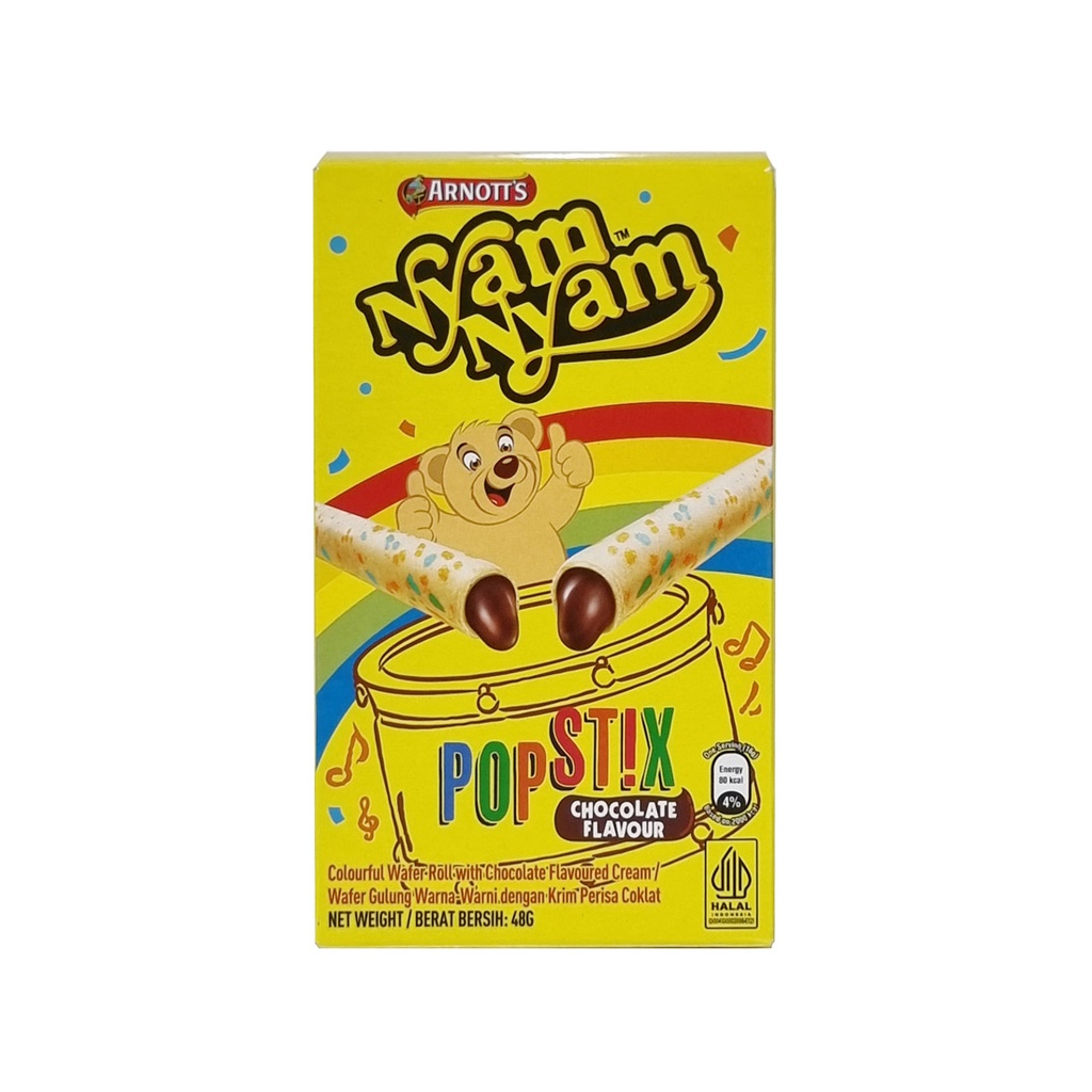 ARNOTTS NYAM NYAM POPSTIX CHOCOLATE 48G | WHIM