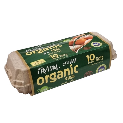 ORVITAL ORGANIC MEDIUM BROWN EGGS 10'S