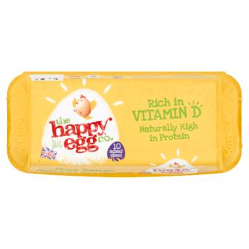 THE HAPPY EGG CO. 10 MIXED FREE RANGE EGGS