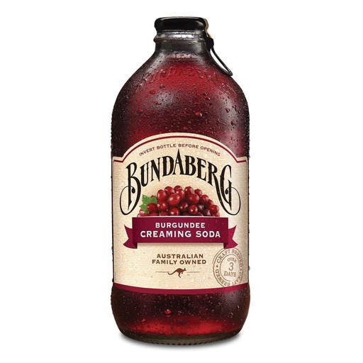 BUNDABERG CREAMING SODA 375ML