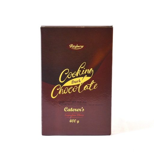 COOKING/CATERING CHOCOLATE DARK 'RITZBURY' 400G