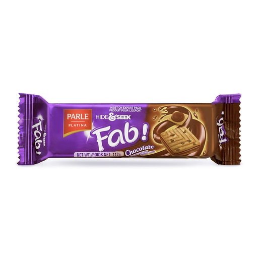 PARLE H&S FAB CHOCOLATE 112G