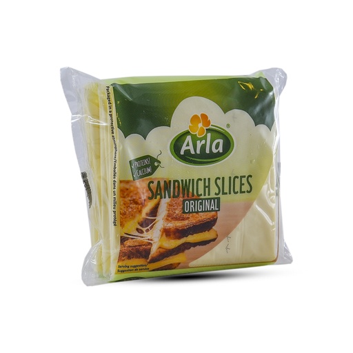 ARLA SANDWICH CHEESE SLICES ORIGINAL 26% 200G