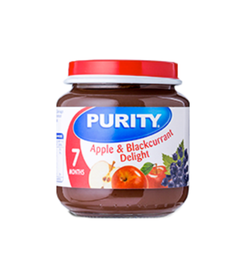 PURITY 2ND FOOD APPLE BLACKCURRANT 125ML