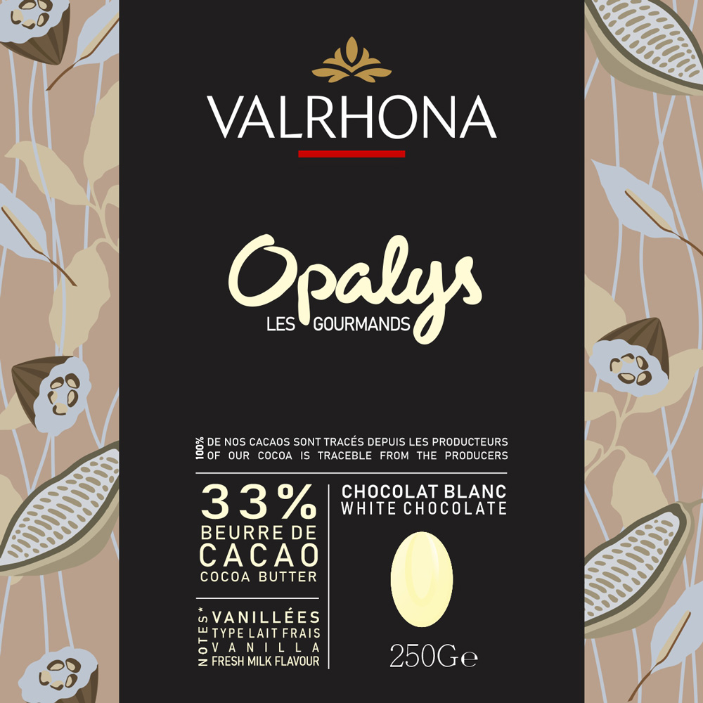 Chocolat blanc Opalys