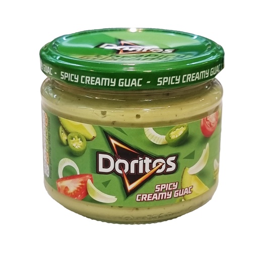 DORITOS SPICY CREAMY GUACAMOLE DIP 270G