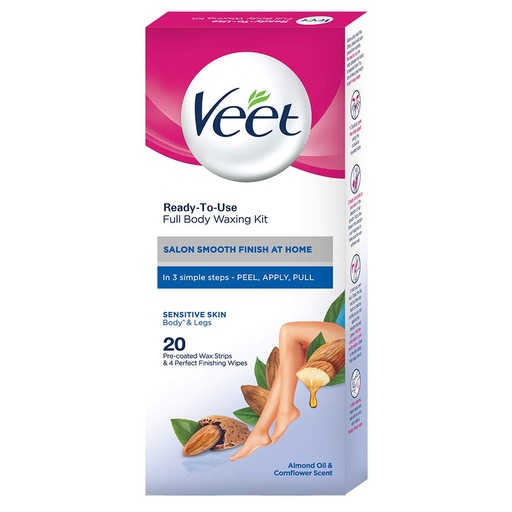 VEET WAX SENSITIVE 20'S STRIP