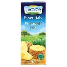 LACNOR ESSENTIALS PINEAPPLE JUICE 180ML