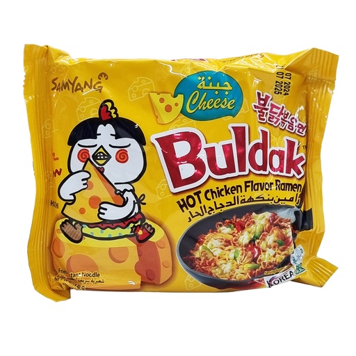 SAMYANG BULDAK HOT CHICKEN RAMEN - CHEESE 140G