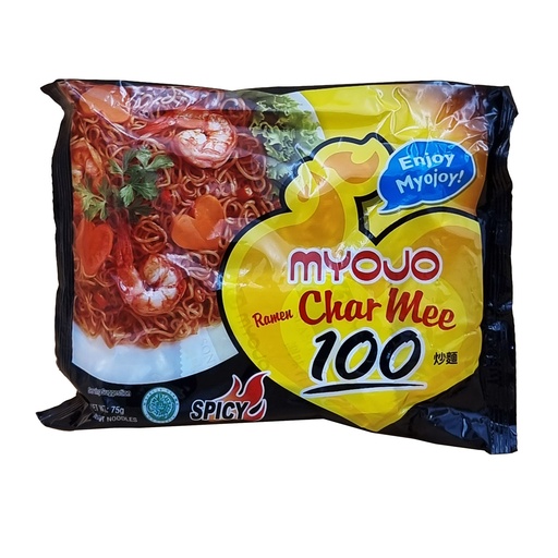 MYOJO RAMEN CHAR MEE 100 INSTANT NOODLES 75G