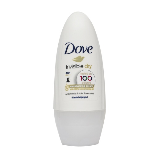 DOVE INVISIBLE DRY ROLL ON VIOLET 50ML