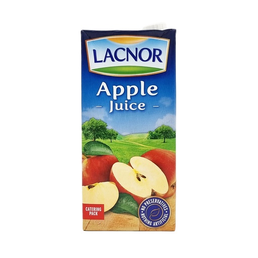 LACNOR APPLE JUICE 1LTR