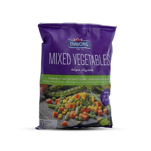 EMBORG FROZEN MIXED VEGETABLES 450G