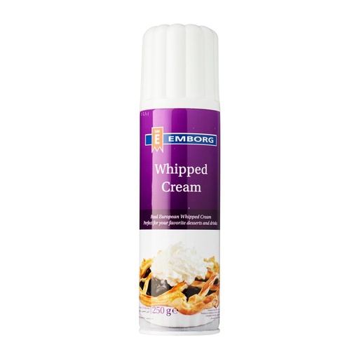 EMBORG WHIPPED CREAM 250ML 30%