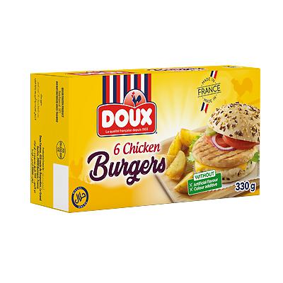 DOUX CHICKEN BURGER 330G