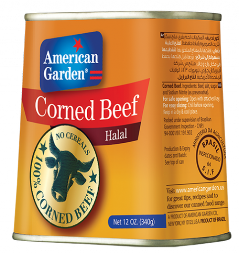 AMERICAN GARDEN CORNED BEEF 340G