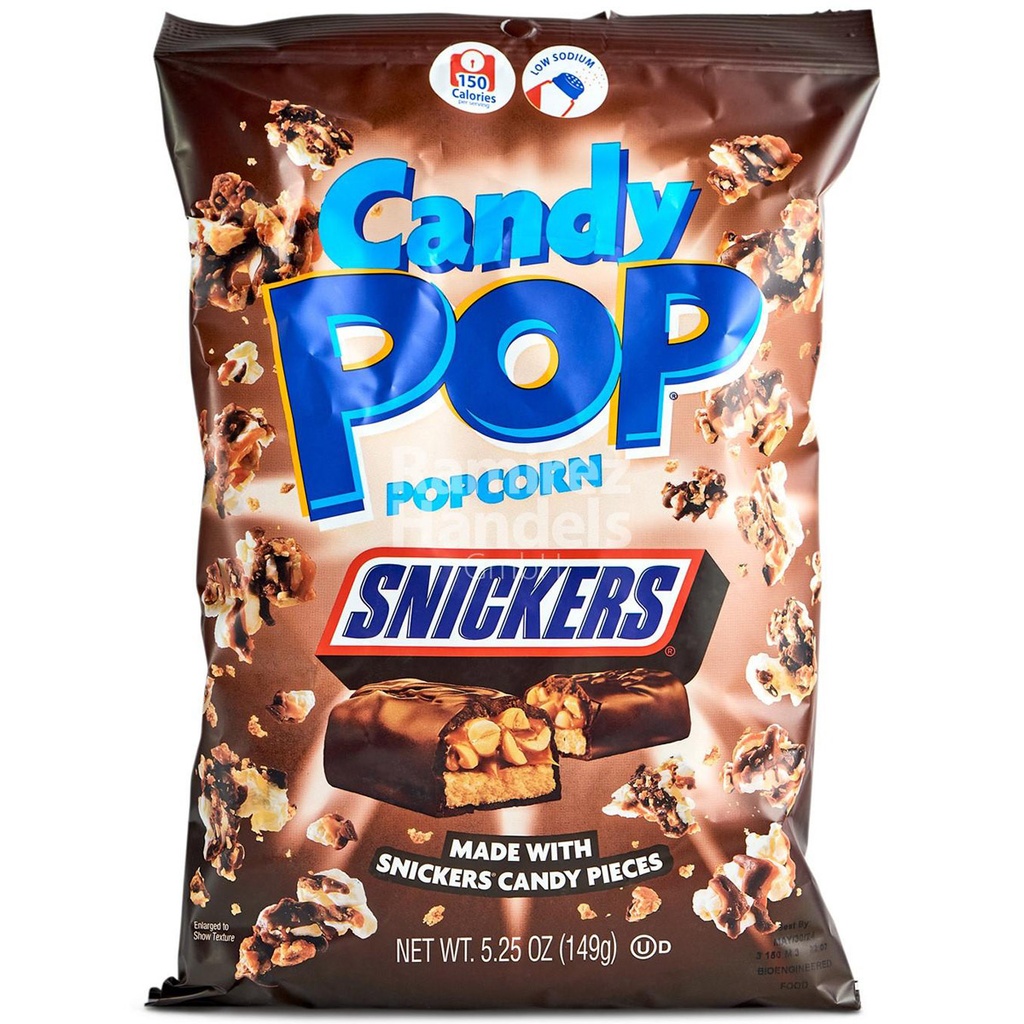 Candy Pop Popcorn Snickers 149g Whim