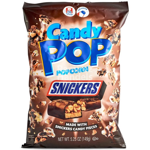 CANDY POP POPCORN SNICKERS 149G