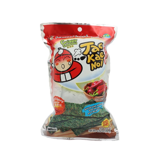 TAO KAE NOI CRISPY SEAWEED HOT & SPICY 15G