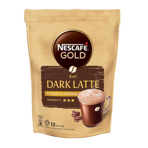 NESCAFE GOLD 3IN1 DARK LATTE 34G