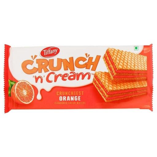 TIFFANY CRUNCH N CREAM WAFER SANDWICH ORANGE 76G