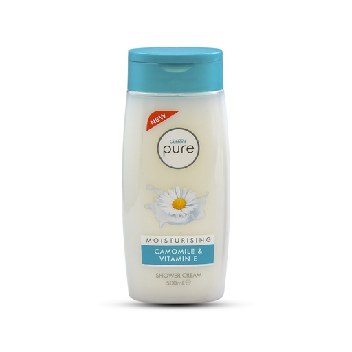 CUSSONS PURE MOISTURIZING CAMOMILE VIT E SHOWER CREAM 500ML