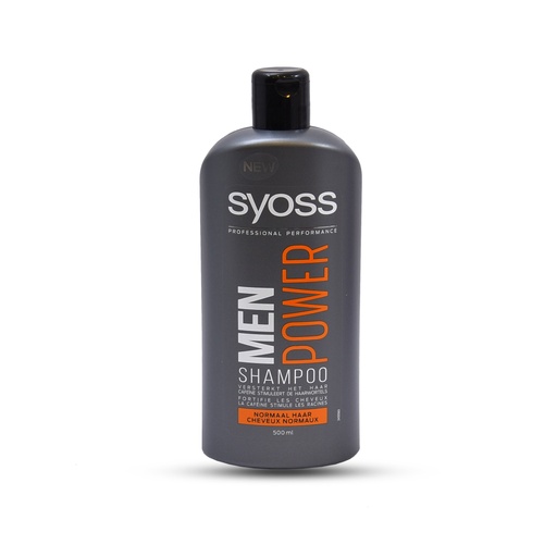 SYOSS MEN POWER SHAMPOO NORMAL HAIR 500ML