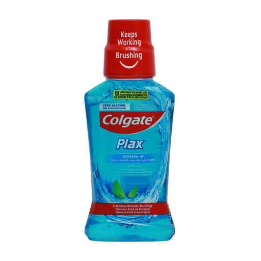 COLGATE PLAX MOUTHWASH PEPPERMINT 250ML