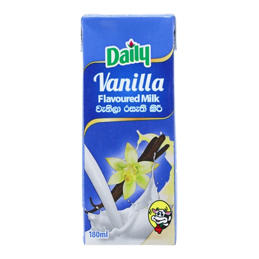 DAILY VANILLA FLAVOURED MILK 180ML