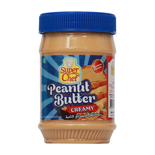 SUPERCHEF PEANUT BUTTER CREAMY 510G