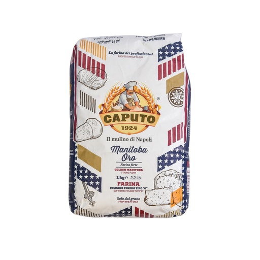 CAPUTO MANITOBA ORO 0 GOLDEN MANITOBA STRONG FLOUR 1KG