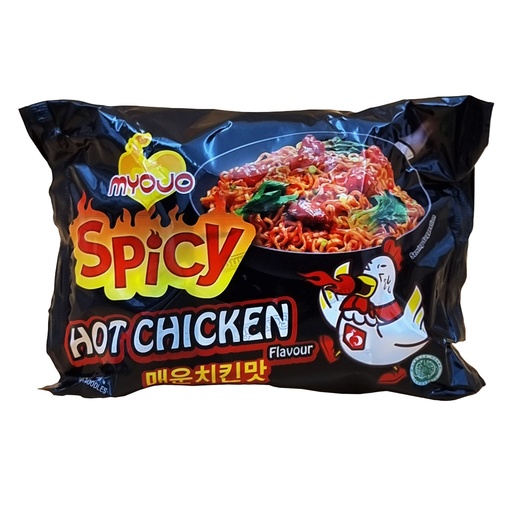 MYOJO SPICY HOT CHICKEN INSTANT NOODLES 80G