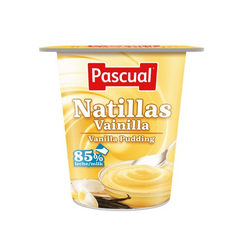 PASCUAL VANILLA PUDDING 125G