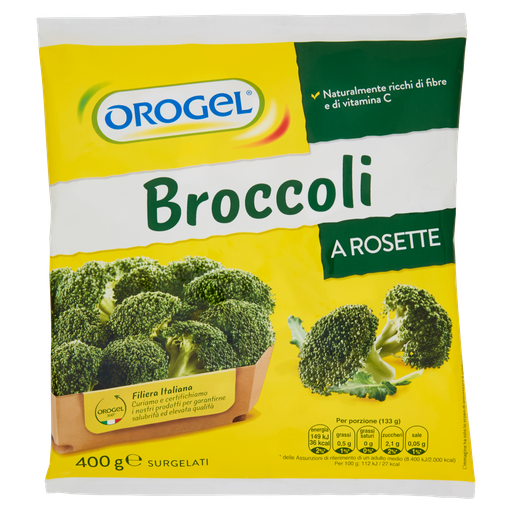 OROGEL BROCCOLI FLORETS 450G