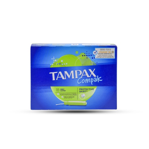 TAMPAX PEARL SUPER TAMPONS 18S